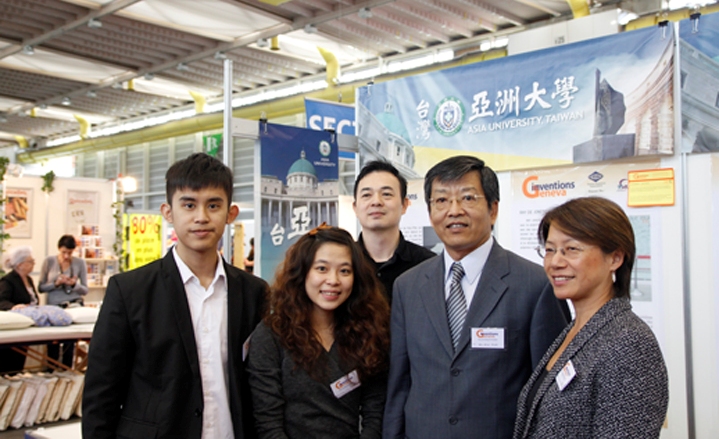 亞洲大學參加瑞士、法國國際發明展！