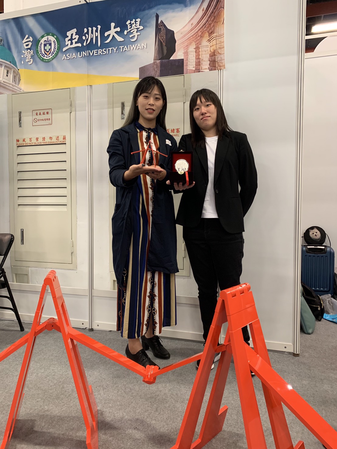2019台灣創新技術博覽會(原台北發明展)(1金、2銀、1銅、1俄羅斯特別獎) 合照